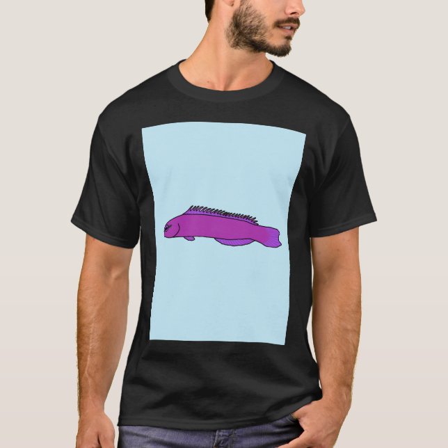 Orchid Dottyback Fish T-Shirt (Front)