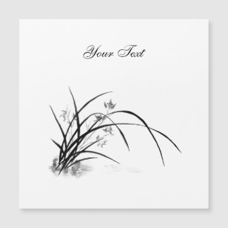 Orchid Elegance Magnetic Invitation
