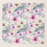 Orchid Festival Watercolor Hawaiian Sarong Scarf<br><div class="desc">Featuring my original watercolor art of orchids found at an orchid festival on the island of Kauai,  this scarf would also make a great sarong to wear on your next visit to the islands.</div>