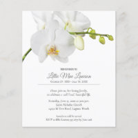 Orchid Floral Remembrance Celebration