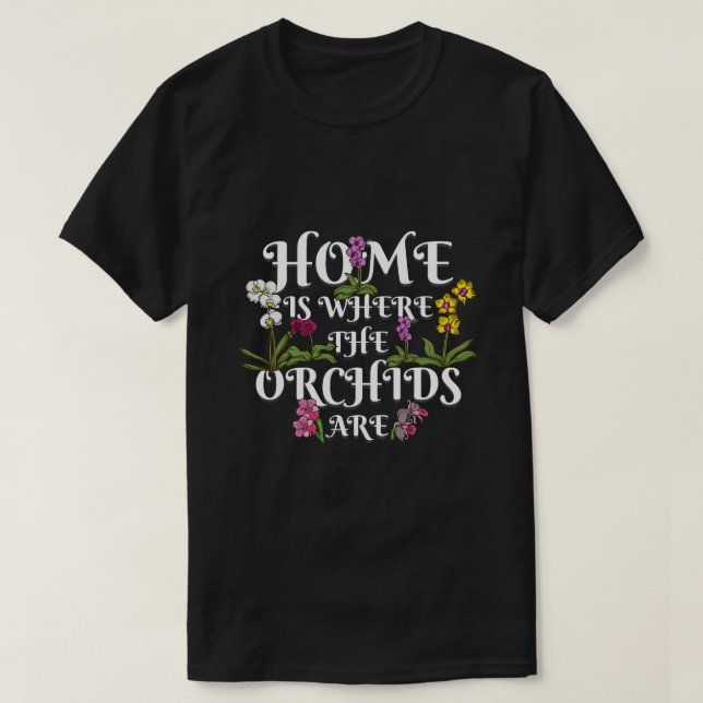 Orchid Flower Lover Women Florist Plants Lover Orc T-Shirt (Design Front)