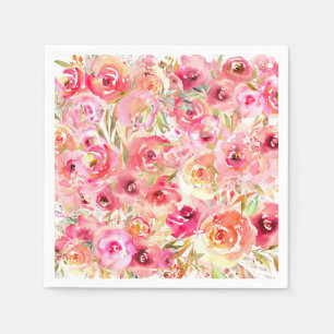 Orchid Flower Napkin