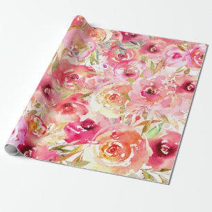 Orchid Flower Wrapping Paper