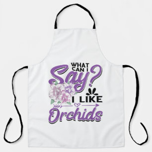 Orchid Gardening Apron