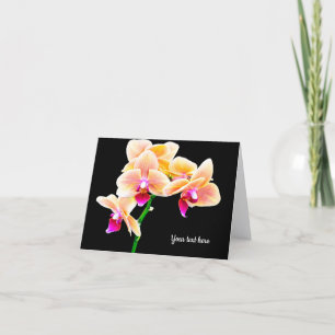 Orchid Greeting card