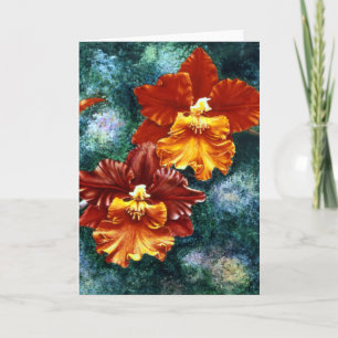 Orchid Greeting Card