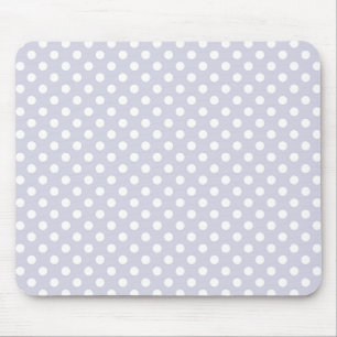 Orchid Hush Polka Dot Mousepad