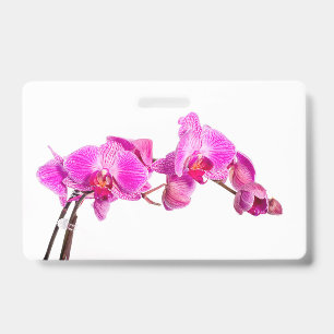 Orchid ID Badge
