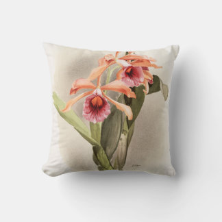 Orchid Illustrated Cushion