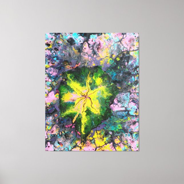 Orchid In Blooms Canvas Print (Front)