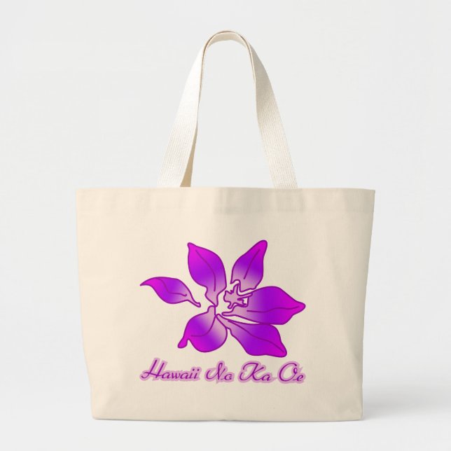 Orchid Isle Beach Bag (Front)
