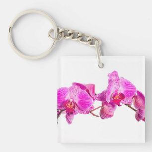 Orchid Key Ring