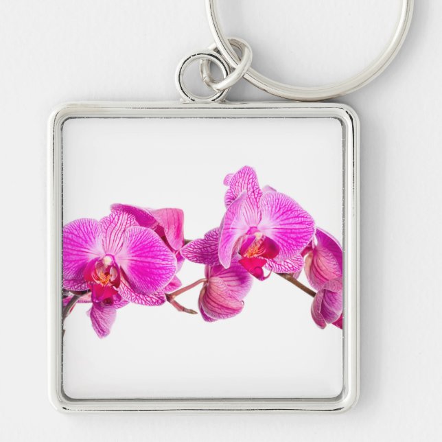 Orchid Key Ring (Front)