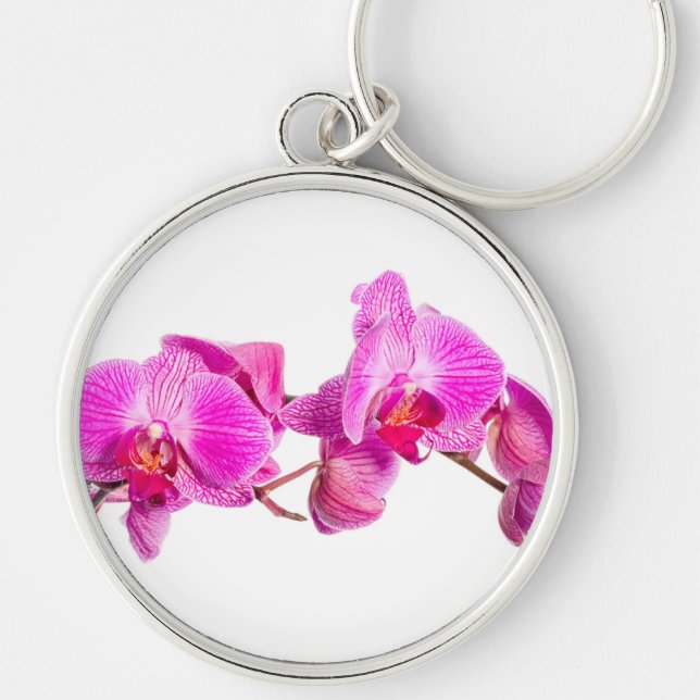 Orchid Key Ring (Front)