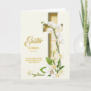 Orchid Lily Cross Easter Program Programme