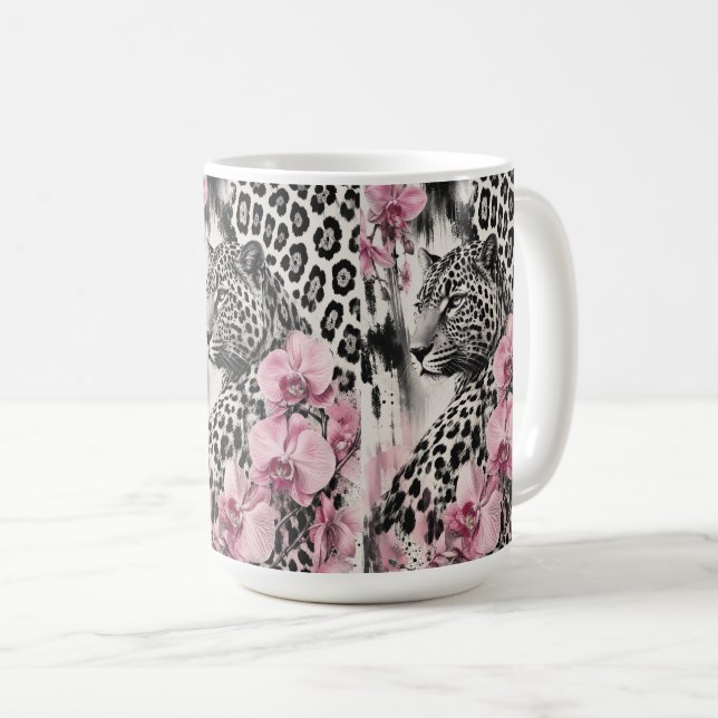 Orchid Love Coffee Mug (Front Right)