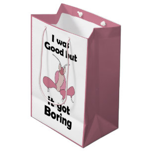 Orchid Mantis Bored Of Being Good Sassy Insect Medium Gift Bag