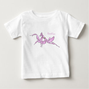Orchid mantis cartoon illustration baby T-Shirt