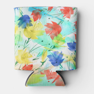Orchid Poppy Peony Fashion Bouquet Can Cooler