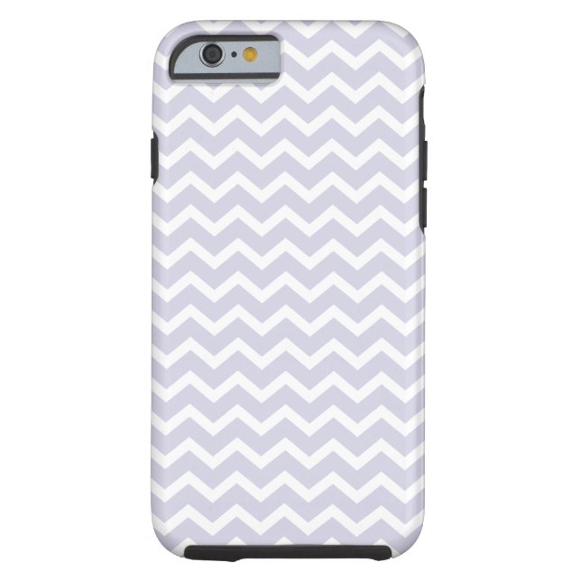 Orchid Purple Chevrons Pattern Case-Mate iPhone Case (Back)
