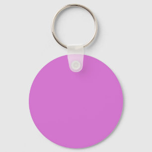 Orchid Purple DA70D6 - Option to Add Name Key Ring