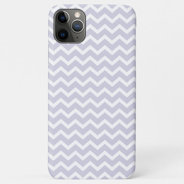 Orchid Purple Zig Zag Chevrons Pattern Case-Mate iPhone Case (Back)