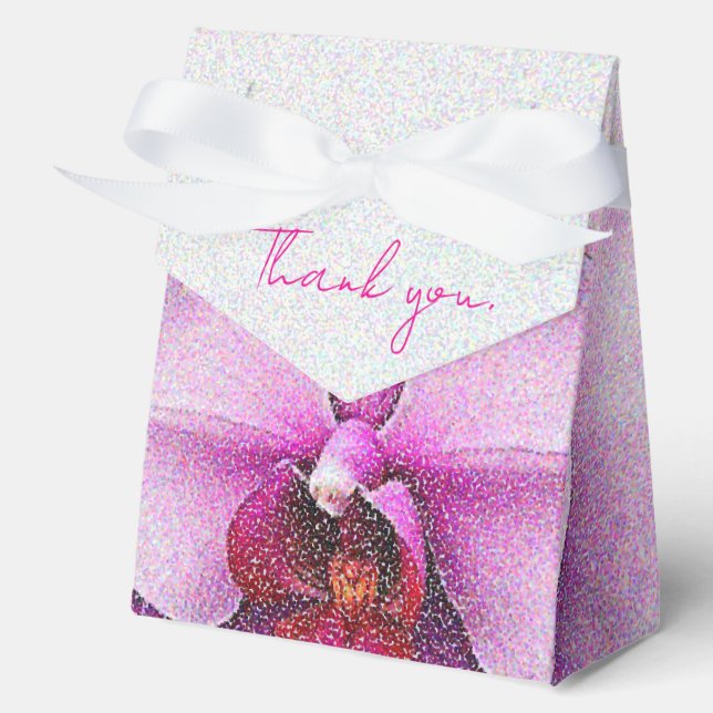 Orchid Sky Serenade Favour Box (Front)