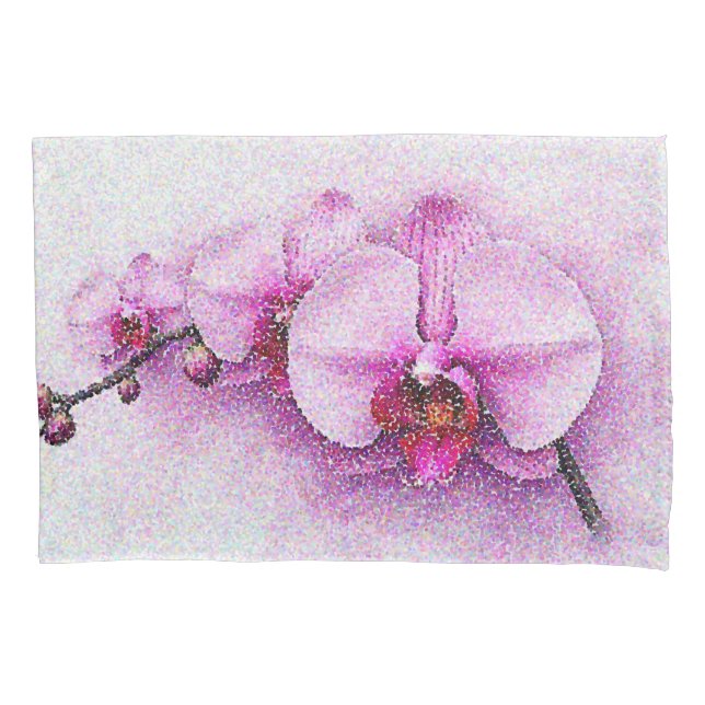 Orchid Sky Serenade Pillowcase (Front)