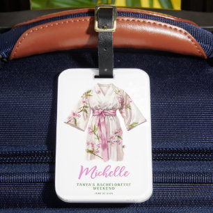 Orchid Spa Resort Bachelorette Luggage Tag