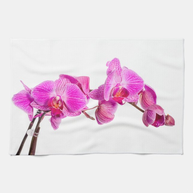 Orchid Tea Towel (Horizontal)