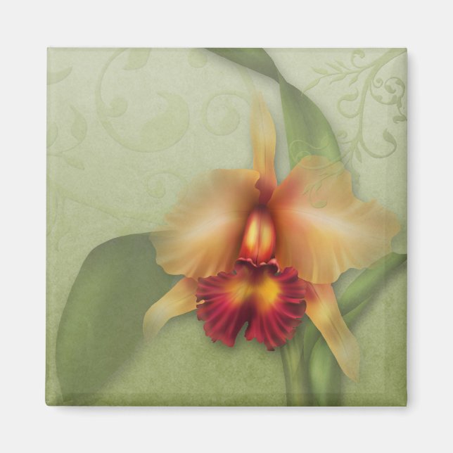 Orchid Whispers Magnet (Front)
