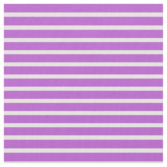 Orchid & White Lines Pattern Fabric (Close Up)