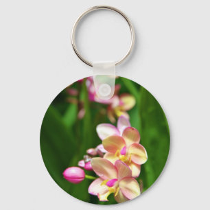 Orchidaceae Keychain