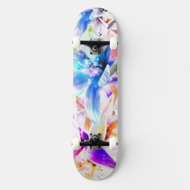 Orchids 1 Skateboard (Front)