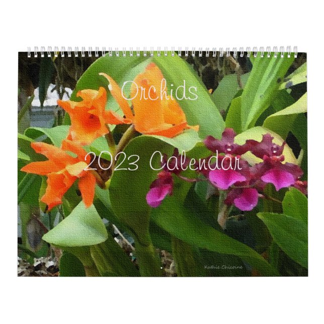 Orchids 2023 Calendar (Cover)
