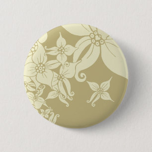Orchids 6 Cm Round Badge