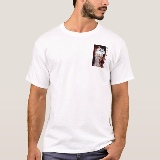 Orchids and Butterflys T-Shirt (Front)