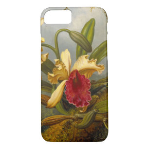 Orchids and Hummingbird Heade Case-Mate iPhone Case