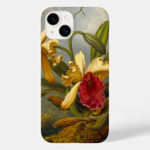 Orchids and Hummingbird Heade Case-Mate iPhone 14 Case