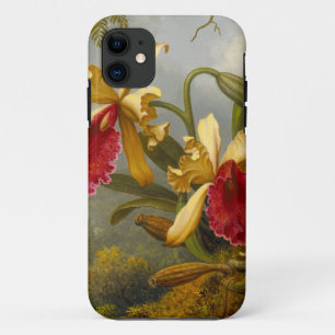Orchids and Hummingbird Heade Case-Mate iPhone Case