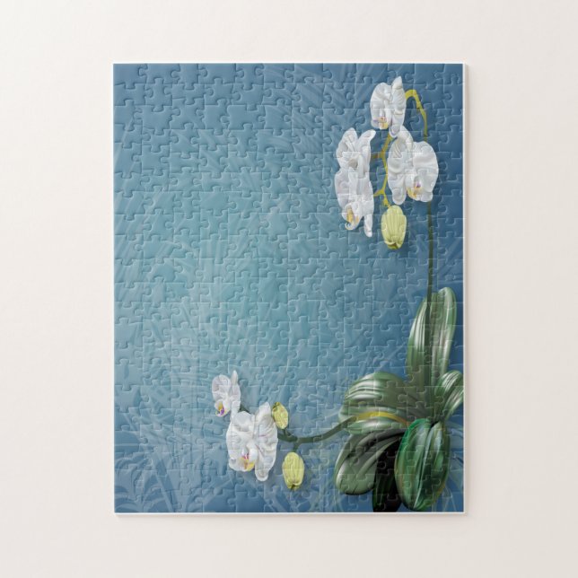Orchids & Ferns Jigsaw Puzzle (Vertical)