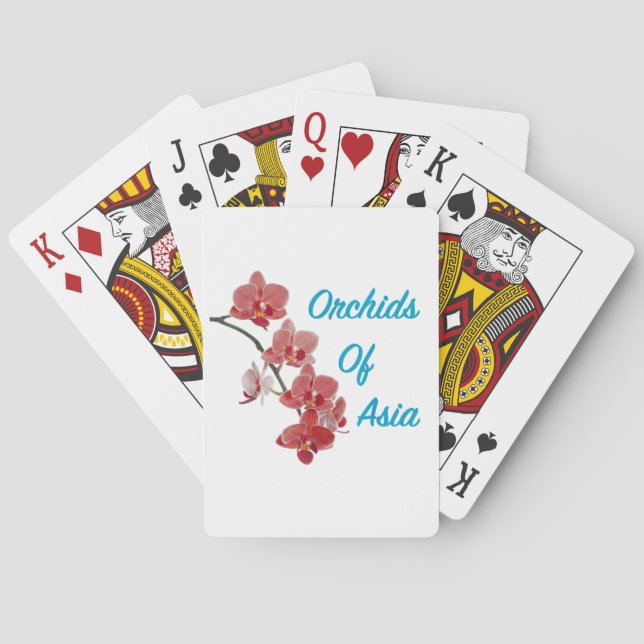 Orchids of Asia Day Spa Playing Cards (Back)
