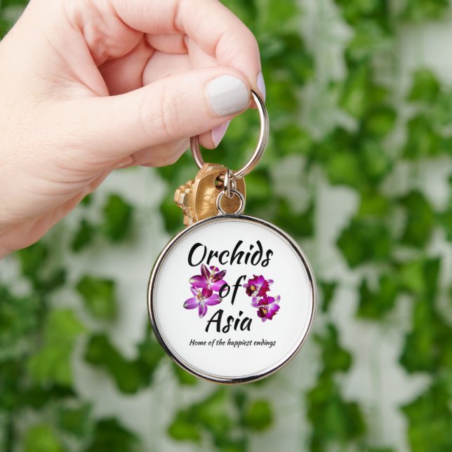 Orchids of Asia Key Ring (Hand)