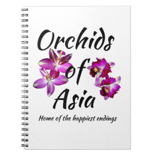 Orchids of Asia Notebook