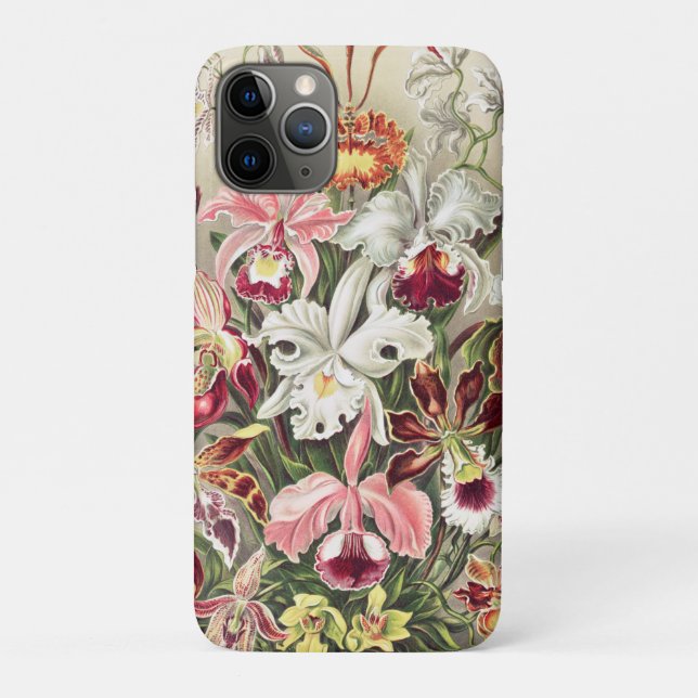 Orchids, Orchideae Denusblumen by Ernst Haeckel Case-Mate iPhone Case (Back)