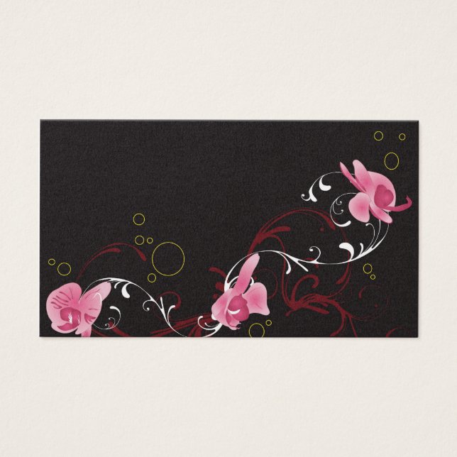 Orchids Profile Card (Front)
