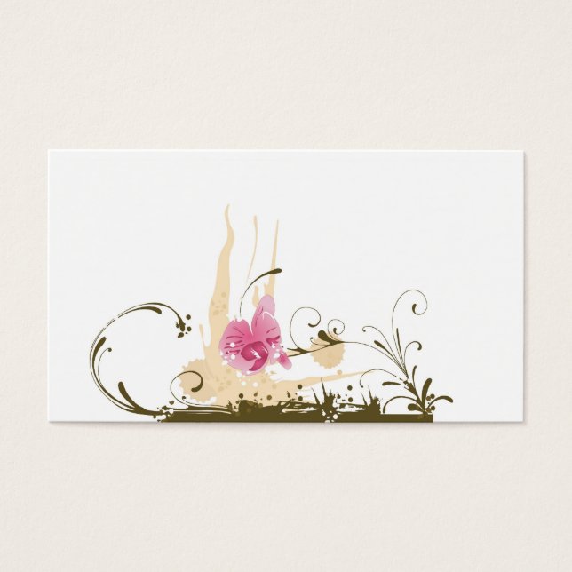 Orchids Profile Card (Front)