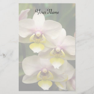 Orchids stationary stationery