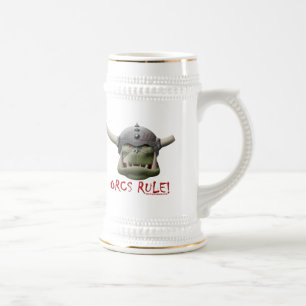 Orcs Rule! Beer Stein