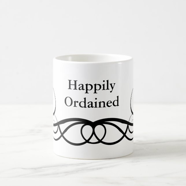 Ordained MINISTER GIFT Coffee Mug (Center)